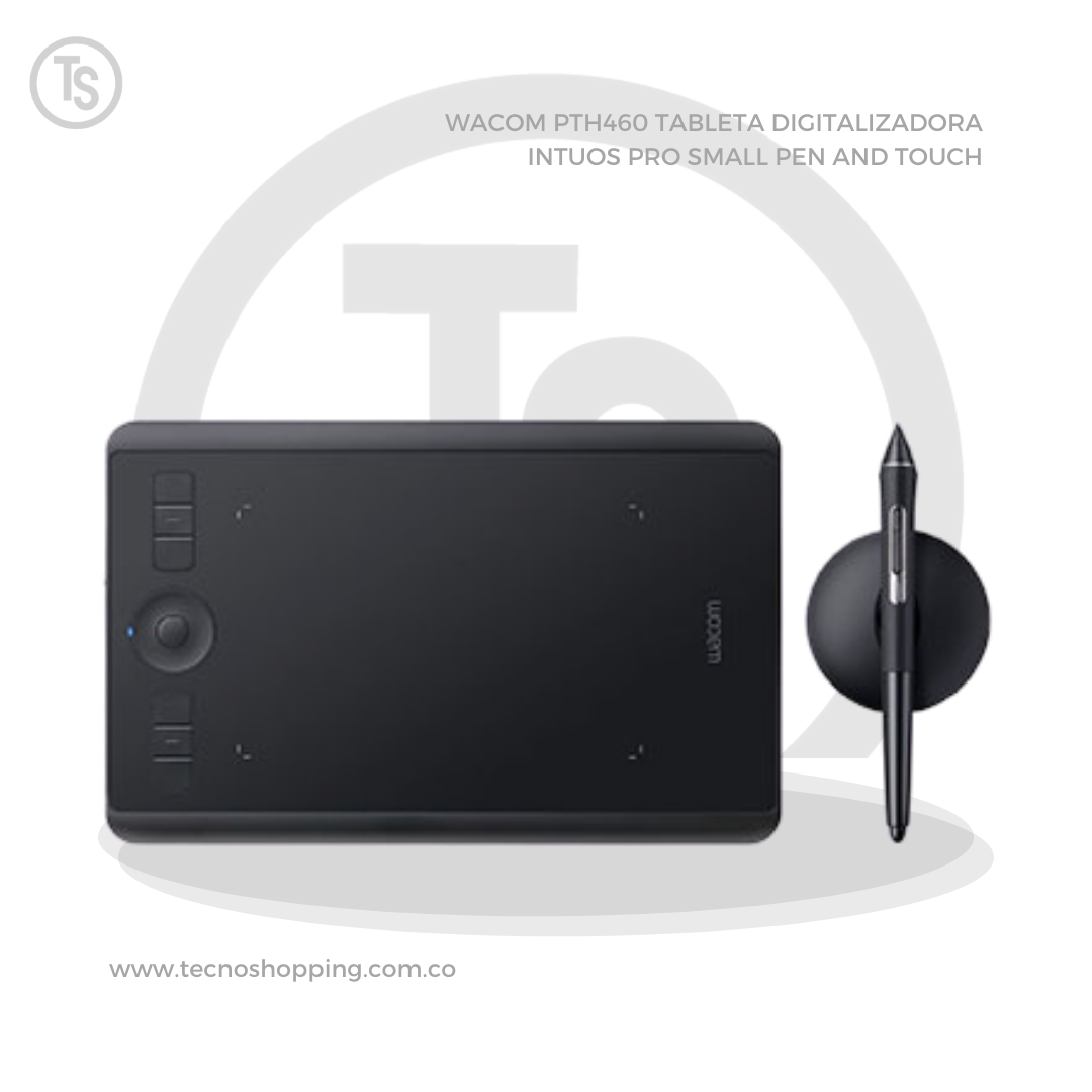 WACOM INTUOS PRO SMALL PEN AND TOUCH PTH460 – Tecno Shopping Colombia