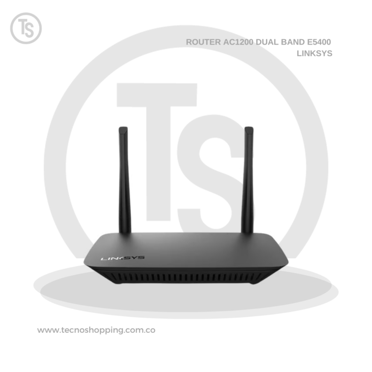 ROUTER AC1200 DUAL BAND E5400 LINKSYS Tecno Shopping Colombia