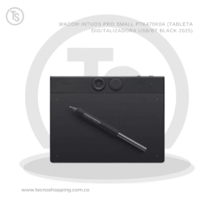 WACOM INTUOS PRO SMALL PTK470K0A (TABLETA DIGITALIZADORA USB/BT BLACK 2025)
