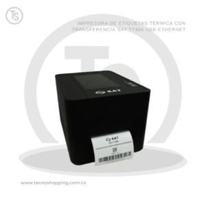 IMPRESORA DE ETIQUETAS TÉRMICA CON TRANSFERENCIA SAT TT460 USB-ETHERNET
