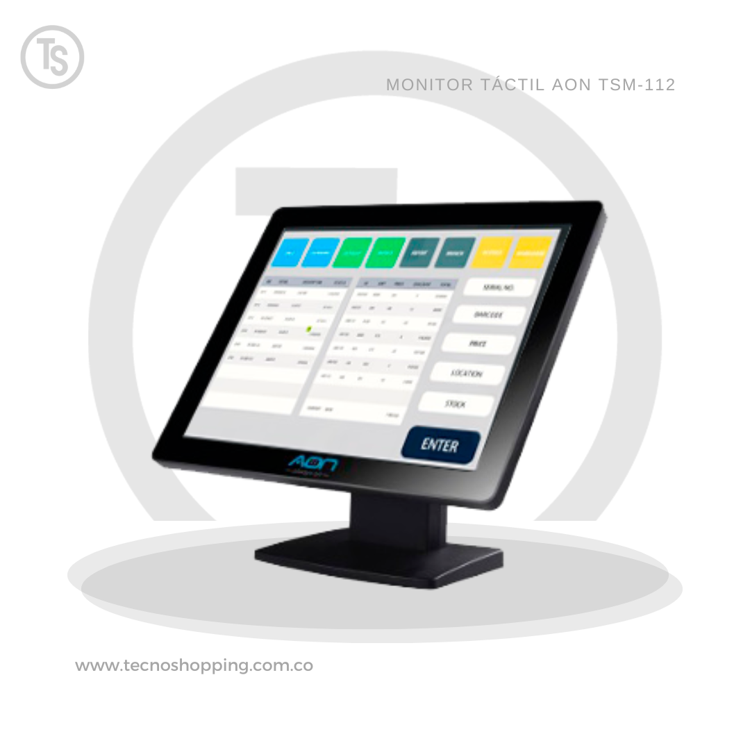 MONITOR TÁCTIL AON TSM-112