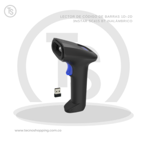 LECTOR DE CÓDIGO DE BARRAS 1D–2D 3NSTAR SC415 BT INALÁMBRICO