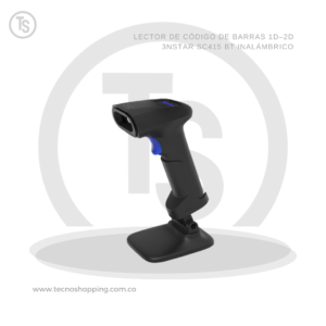 LECTOR DE CÓDIGO DE BARRAS 1D–2D 3NSTAR SC415 BT INALÁMBRICO