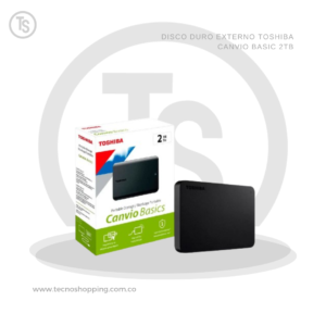 DISCO DURO EXTERNO TOSHIBA CANVIO BASIC 2TB