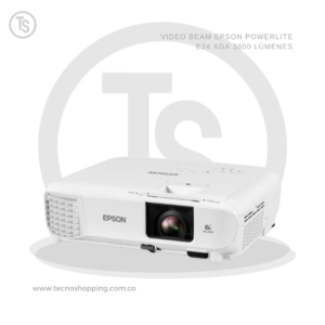 VIDEO BEAM EPSON POWERLITE E24 XGA 3600 LÚMENES