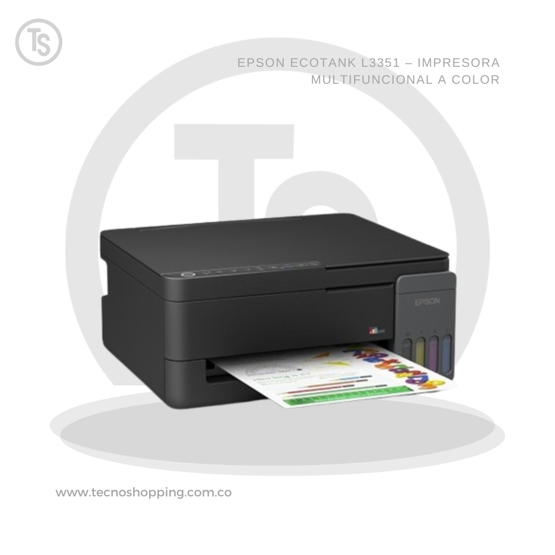 EPSON ECOTANK L3351 – IMPRESORA MULTIFUNCIONAL A COLOR