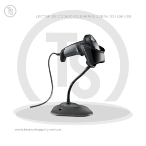 LECTOR DE CÓDIGO DE BARRAS ZEBRA DS4608 USB
